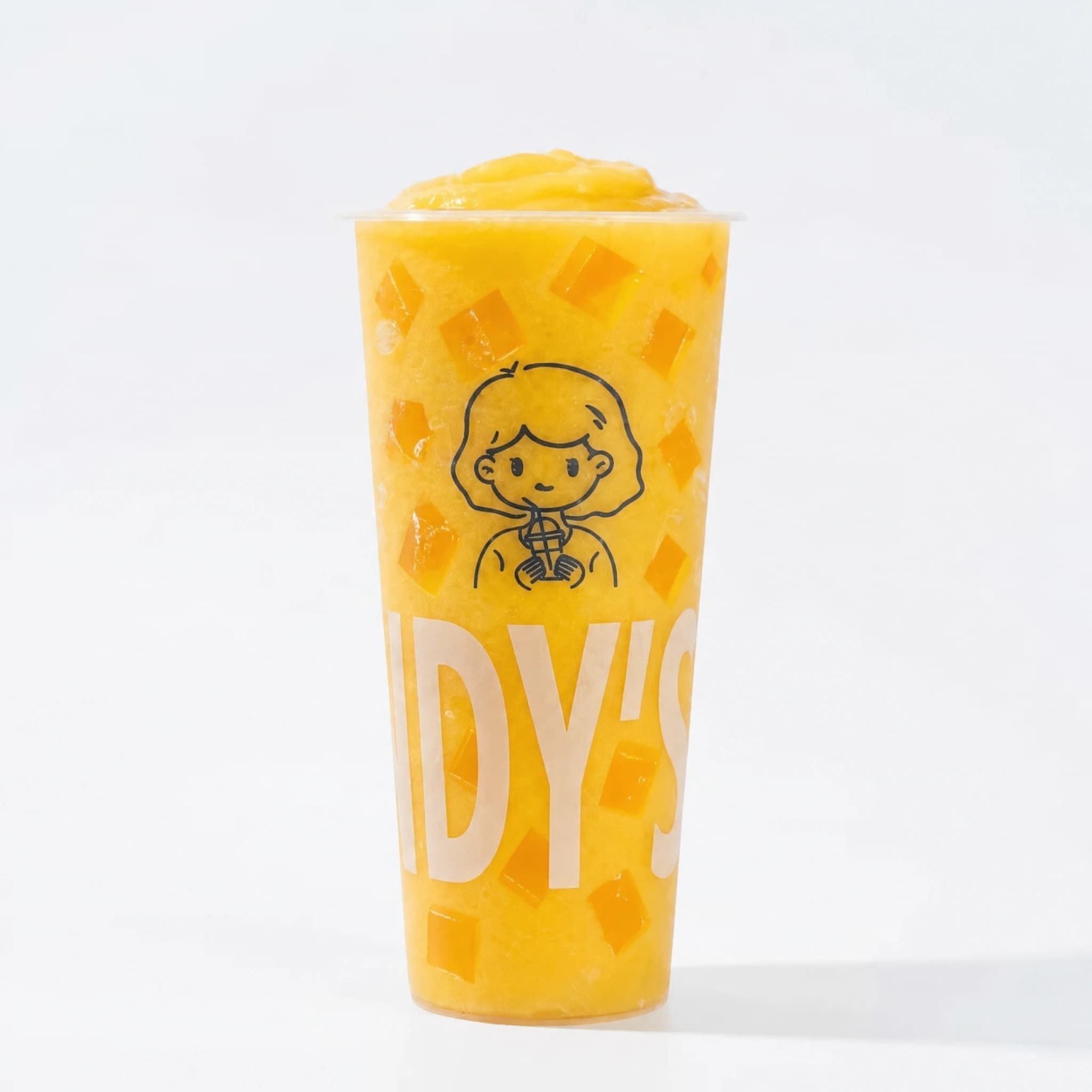 Mango Slushy (with Mango Jelly)