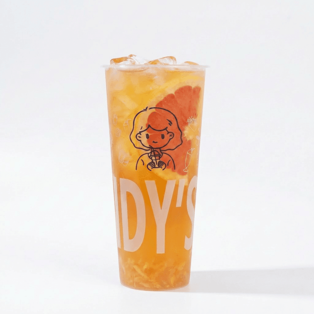 Grapefruit Iced Green Tea